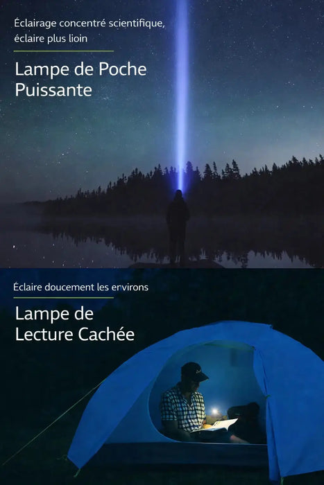 Radio de Survie Solaire Multifonction–Manivelle, Powerbank & Lampe d'Urgence Woody’s Camp