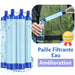 Filtre à Eau de Survie 4000L–Paille Filtrante Ultra-Compacte Outdoor & Survivalisme Woody’s Camp