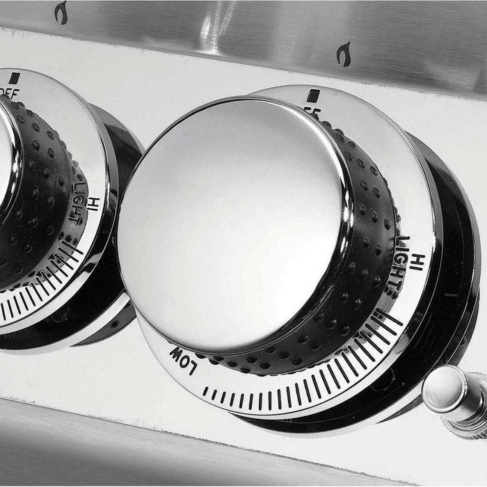 Fire Magic Aurora Built-In Grill with Analog Thermometer with Backburner A790I-8EAN