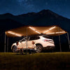Auvent autoportant 270° Latéral pour Véhicule 6,09 x 2,10 m – UV50+, PU3000 mm Woody's Camp