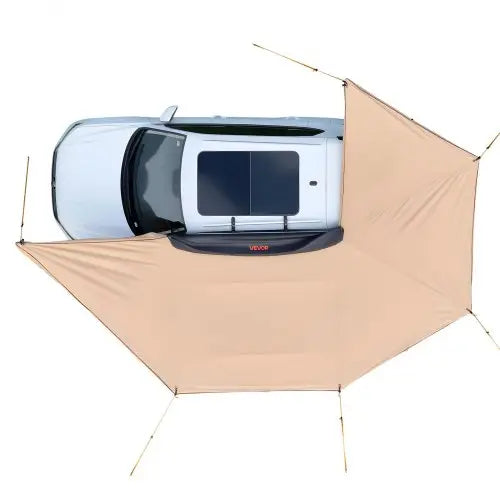 Auvent autoportant 270° Latéral pour Véhicule 6,09 x 2,10 m – UV50+, PU3000 mm Woody's Camp