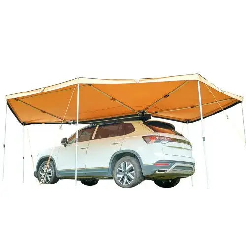 Auvent autoportant 270° Latéral pour Véhicule 6,09 x 2,10 m – UV50+, PU3000 mm Woody's Camp