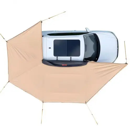 Auvent autoportant 270° Latéral pour Véhicule 6,09 x 2,10 m – UV50+, PU3000 mm Woody's Camp