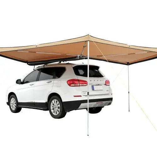 Auvent autoportant 270° Latéral pour Véhicule 6,09 x 2,10 m – UV50+, PU3000 mm Woody's Camp