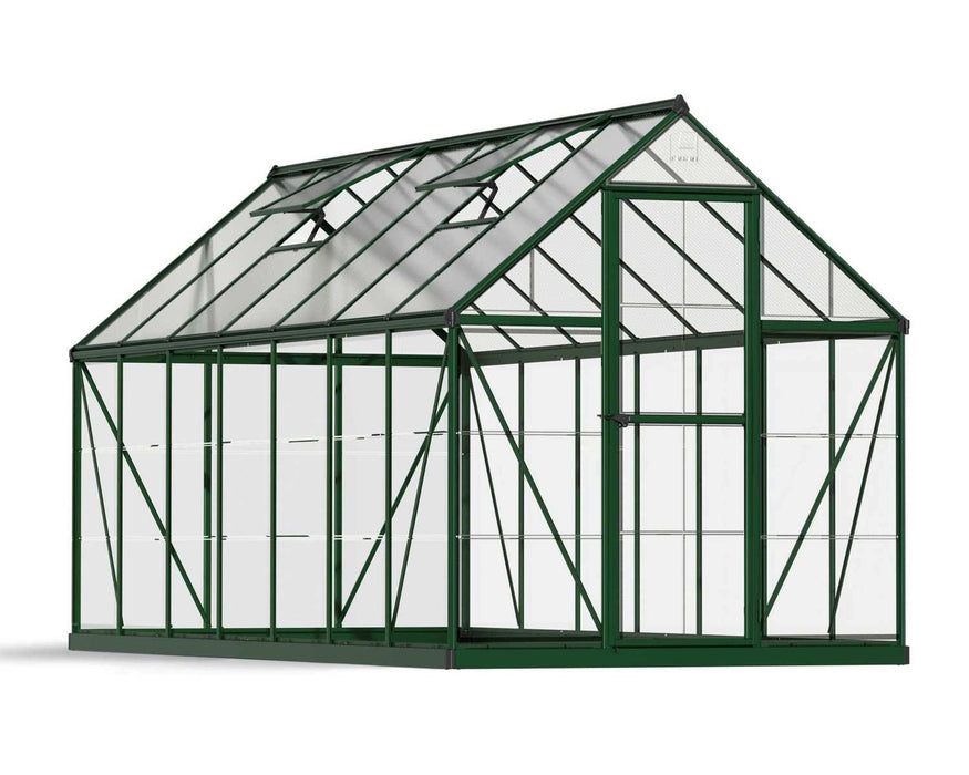 Canopia by Palram Hybrid Hobby 6 ft. x 14 ft. Greenhouse Kit - Hybrid Panels