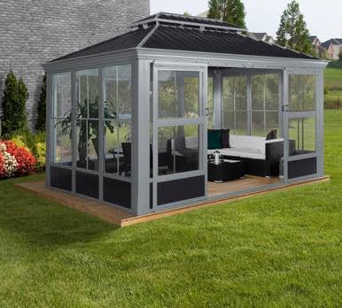 Sojag 445-9168020 Bolata Solarium 10 x 14 ft