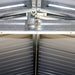 Duramax Imperial Metal Garage Dark Gray with White Trim 12x20