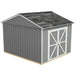 Handy Home DIY Astoria 12 ft. x 12 ft. Wooden Storage Shed with Flooring Included