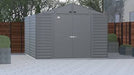 Arrow Select Steel Storage Shed, 10x14, Charcoal