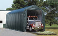 ShelterCoat 15 x 28 ft. Garage Peak Green STD