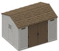Duramax Apex 10.5' x 8' Vinyl Shed