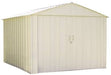 Arrow Commander 10 x 10 ft. Steel Storage Building Eggshell