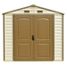 Duramax 8x6 StoreAll Vinyl Shed with Foundation