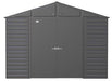 Arrow Select Steel Storage Shed, 10x12, Charcoal