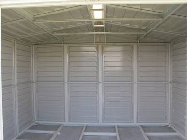 Duramax 10.5x10.5 WoodBridge Shed with Foundation Kit