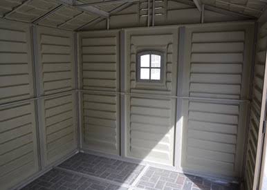 Duramax Apex 10.5' x 8' Vinyl Shed