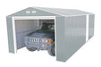 Duramax 12x20 Imperial Metal Garage Lite Gray w/Off White Trim