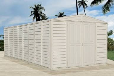 Duramax 10.5x10.5 WoodBridge Shed with Foundation Kit