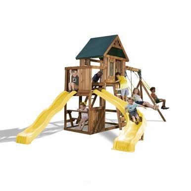 Swing-N-Slide Castlebrook Wood Complete Play Set
