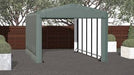 ShelterLogic ShelterTube Wind and Snow-Load Rated Garage, 12x27x10
