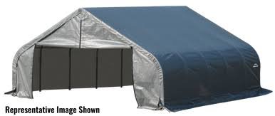 ShelterCoat 22 x 24 ft. Garage Peak Gray STD