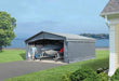 Arrow Enclosure Kit ONLY for Arrow Carport, 20 ft. x 20 ft. Gray