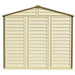 Duramax 8x6 StoreAll Vinyl Shed with Foundation