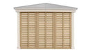 Yardistry Meridian 12 ft. Gazebo Privacy Wall (Gazebo not included)