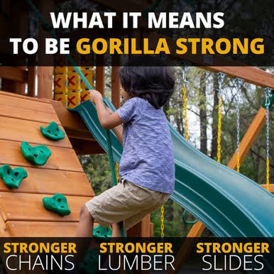 Gorilla Playsets Treasure Trove II Swing Set