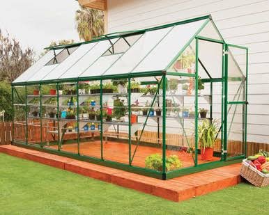 Canopia by Palram Hybrid Hobby 6 ft. x 14 ft. Greenhouse Kit - Hybrid Panels