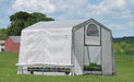 GrowIT Greenhouse-in-a-Box 10 x 10 ft. Peak Greenhouse