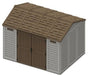 Duramax Apex 10.5' x 8' Vinyl Shed