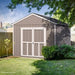 Do-it Yourself Rookwood 10 ft. x 12 ft. Wooden Storage with Flooring Included