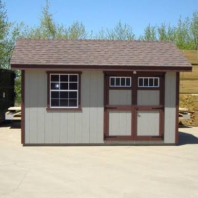 10' x 12' EZ-Fit Heritage Shed Kit