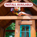 Swing-N-Slide Knightsbridge Deluxe Wood Complete Play Set