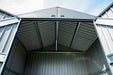 Arrow Elite Steel Storage Shed, 8x6, Anthracite