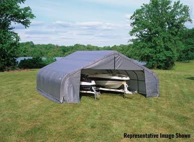 ShelterCoat Garage 22 x 24 x 11 ft. Peak Standard Grey