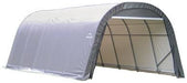 ShelterCoat 12 x 20 ft. Wind and Snow Rated Garage Round Gray STD
