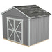 Handy Home DIY Rookwood 10 ft. x 8 ft. Wooden Storage with Flooring Included