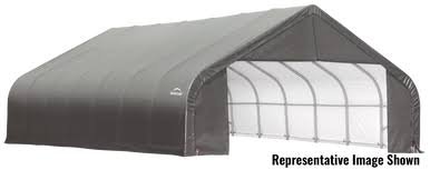 ShelterCoat Garage 28 x 20 x 20 ft. Peak Standard Grey