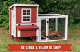 OverEZ Chicken Coop In A Box - Up to 5 Chickens