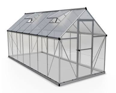 Canopia by Palram Hybrid Hobby 6 ft. x 14 ft. Greenhouse Kit - Hybrid Panels