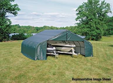 ShelterCoat Garage 22 x 24 x 11 ft. Peak Standard Grey