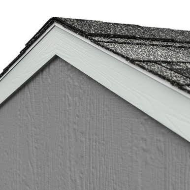 Handy Home DIY Rookwood 10 ft. x 8 ft. Wooden Storage with Flooring Included