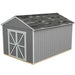 Handy Home DIY Rookwood 10 ft. x 14 ft. Wooden Storage with Flooring Included