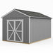 Handy Home DIY Rookwood 10 ft. x 14 ft. Wooden Storage with Flooring Included