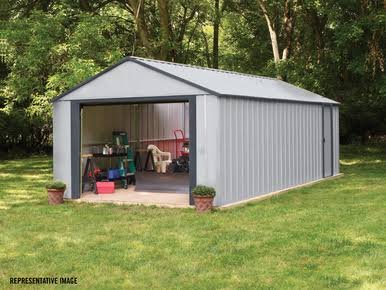 Arrow Murryhill 12 x 24 Garage, Steel Storage Building, Prefab Storage Shed