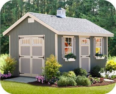 12' x 16' EZ-Fit Riverside Shed Kit