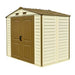 Duramax 8x6 StoreAll Vinyl Shed with Foundation