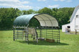 Shelterlogic Corral Shelter 1 3/8" 7.5 oz. Green Cover (Corral panels not included), 12 x 12 ft